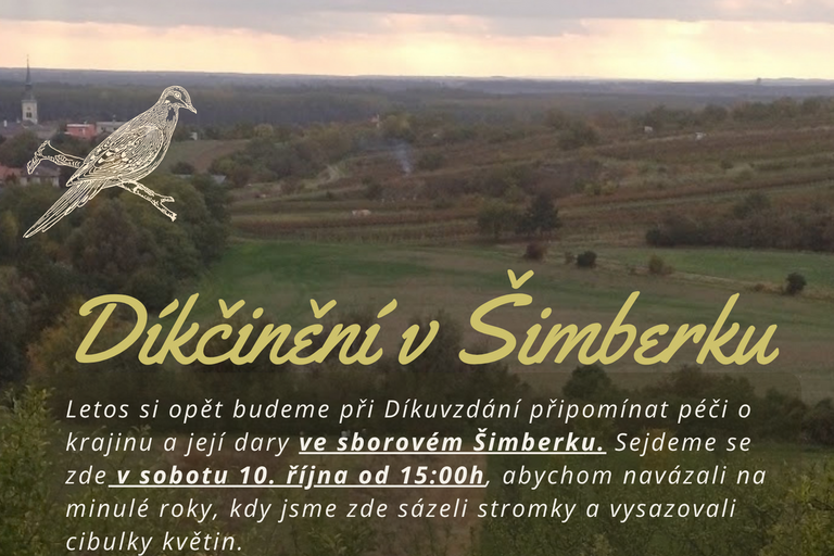 Díkčinění v Šimberku 2026